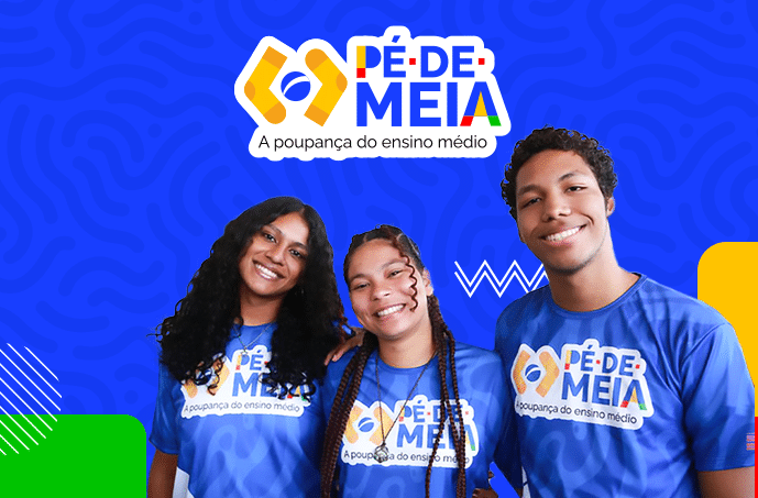 Ministério da Educação libera quarta parcela do programa Pé-de-Meia e garante R$ 200 para estudantes com 80% de frequência nas aulas