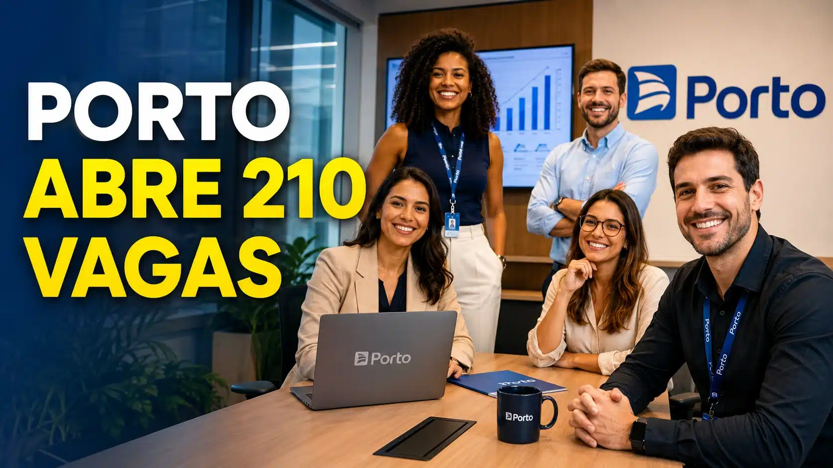 Porto anuncia 210 vagas de emprego e oportunidades