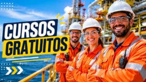 Programa Reação Offshore abre 90 vagas gratuitas para capacitação em óleo e gás e oferece auxílio de R$ 700 para impulsionar carreira no setor