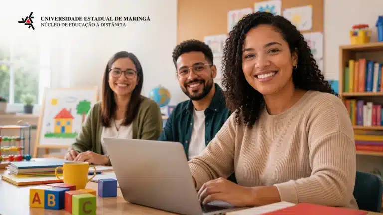 UEM abre 210 vagas em especialização EAD gratuita em Educação Infantil