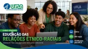 UFLA abre curso gratuito online com 400 vagas em Educação das Relações Étnico-Raciais