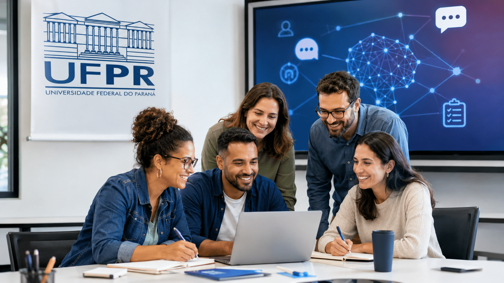 UFPR oferece formação gratuita em Inteligência Artificial para professores da Educação Básica