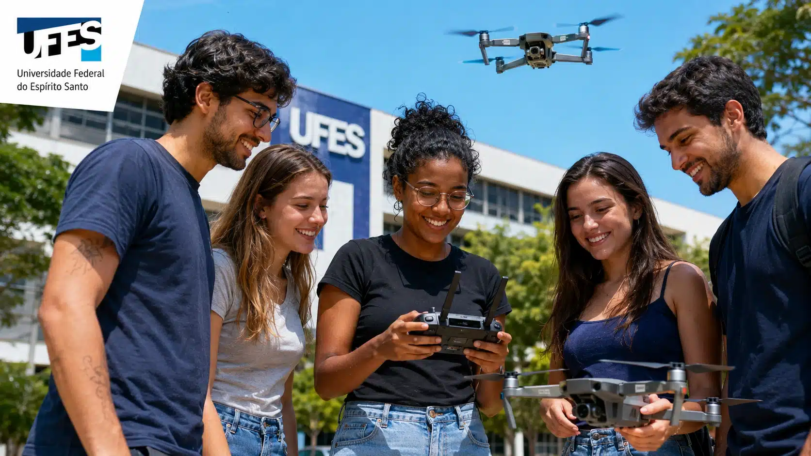 Ufes abre 200 vagas em curso gratuito de Pilotagem de Drones