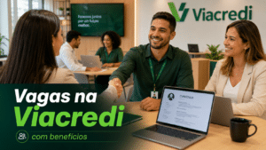 Viacredi divulga vagas de emprego com benefícios de até R$ 2.100 em alimentação