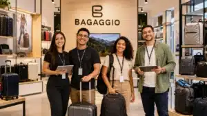 Bagaggio anuncia 74 vagas de emprego com oportunidades em lojas