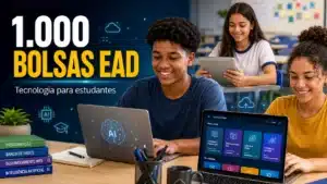 Rio Pomba Valley oferece mil bolsas gratuitas em cursos EAD de tecnologia da Microsoft para estudantes da rede pública da Zona da Mata mineira com inscrições abertas