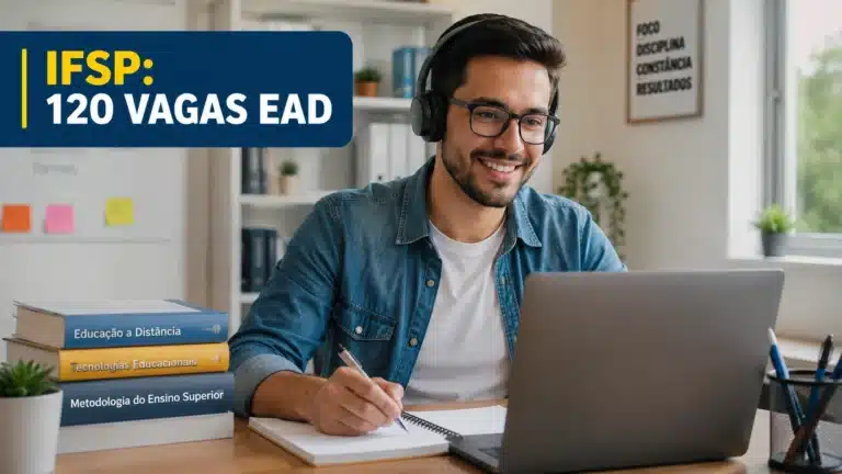 IFSP abre 120 vagas em especialização gratuita EAD em Informática na Educação