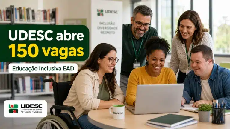 UDESC abre especialização gratuita em Educação Inclusiva EAD
