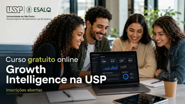 USP abre curso gratuito online de Growth Intelligence com dados