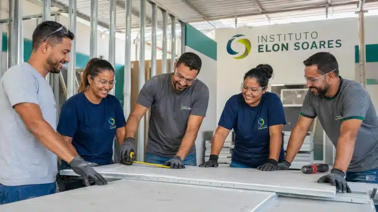 Instituto Elon Soares abre curso gratuito de construção a seco