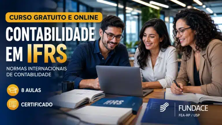 Fundace abre curso gratuito e online sobre normas internacionais de contabilidade