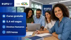 UFU e MEC oferecem 5,4 mil vagas em curso gratuito de Direitos Humanos a distância