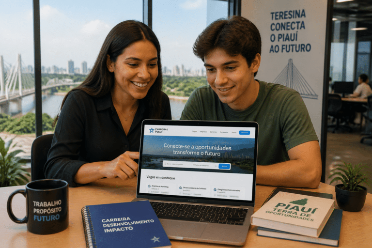 Imagem editorial sobre IFPI Oportunidades reúne vagas de emprego, estágio e jovem aprendiz em Teresina com inscrições abertas até 30 de junho de 2026 e