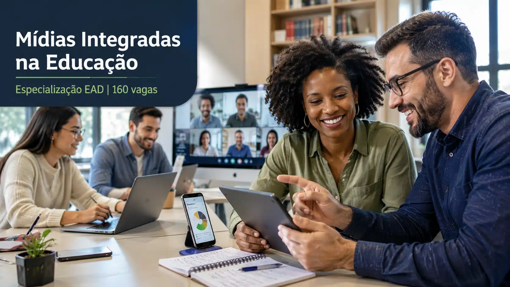 IFSC abre 160 vagas em curso gratuito de especialização em Mídias Integradas na Educação EAD