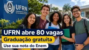 UFRN seleciona 80 alunos para cursos gratuitos de graduação com vagas remanescentes do SiSU