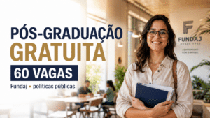 Fundaj abre inscrições para pós-graduação gratuita em políticas públicas e garante 60 vagas para quem busca especialização profissional