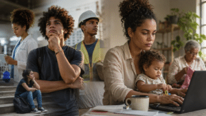 Fiocruz revela os jovens 'geração nem-nem' ( que não estuda e nem trabalha) e destaca também a importância do cuidado na vida profissional das mulheres brasileiras