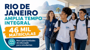 Rio de Janeiro garante 46 mil matrículas em tempo integral e abre oportunidades de educação para estudantes
