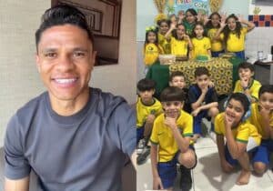 Douglas Santos surpreende alunos com mensagem inspiradora e mostra como acreditar nos sonhos pode transformar vidas