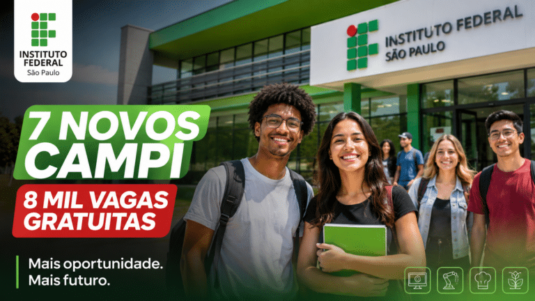 Instituto Federal de São Paulo inaugura sete novos campi e garante 8 mil vagas em cursos gratuitos de qualificação profissional