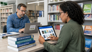 MEC Livros libera acesso gratuito a mais de 1.500 obras para formação de professores e amplia oportunidades de atualização profissional na educação