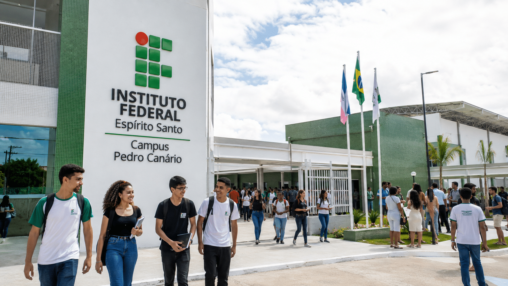 MEC inaugura campus do Ifes em Pedro Canário com cursos técnicos e superiores que ampliam oportunidades de qualificação profissional na região