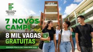 MEC inaugura sete novos campi do IFSP e garante 8 mil vagas em cursos gratuitos para impulsionar sua carreira profissional