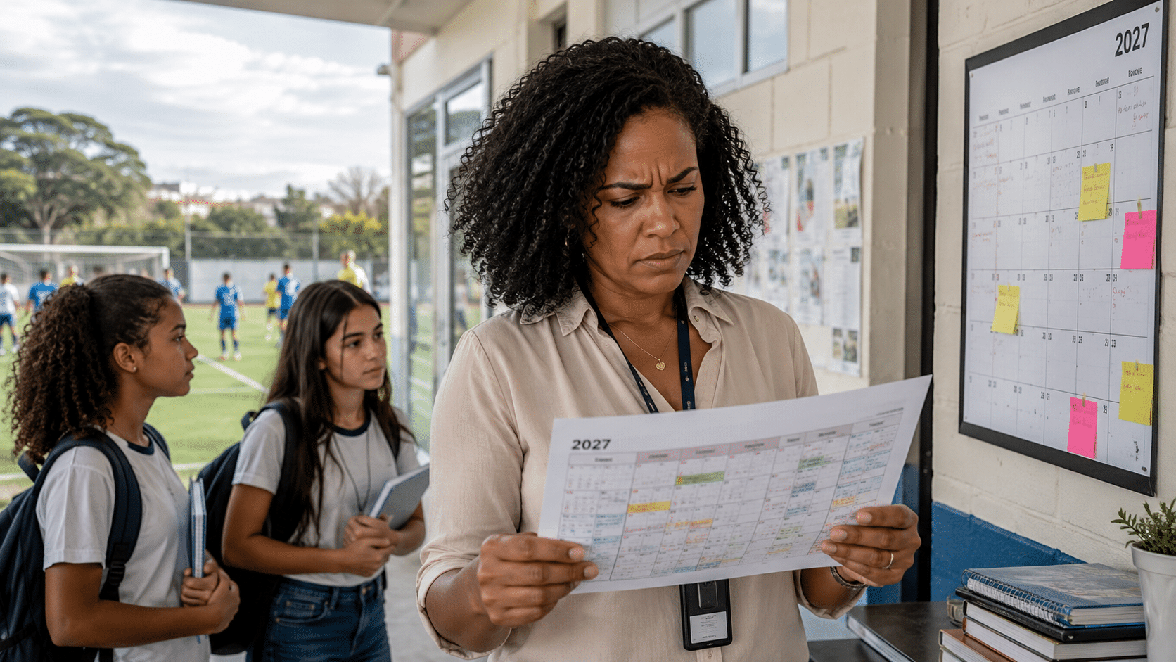 Mudança no calendário escolar traz preocupação para instituições de ensino com recesso durante a Copa do Mundo Feminina de 2027 e pode impactar na formação de alunos