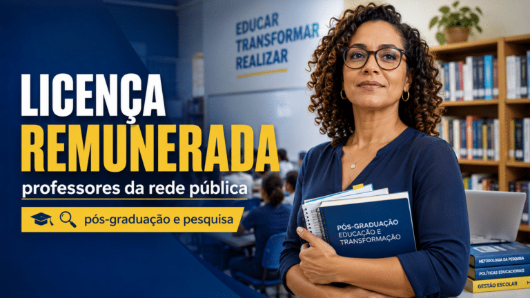 Nova lei garante licença remunerada para professores da rede pública em cursos de pós-graduação e pesquisa, transformando a carreira educacional e ampliando oportunidades de qualificação profissional