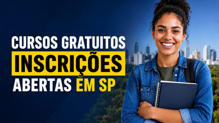 São Paulo oferece cursos gratuitos de qualificação com certificado e vagas limitadas em áreas em alta demanda profissional