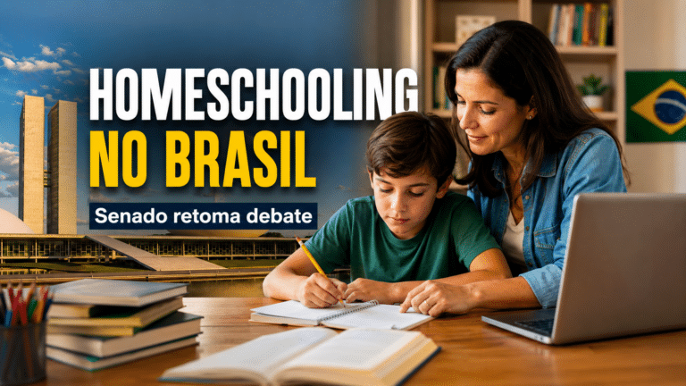 Senado retoma debate sobre regulamentação do homeschooling e pode abrir caminho para novas oportunidades de educação domiciliar no Brasil