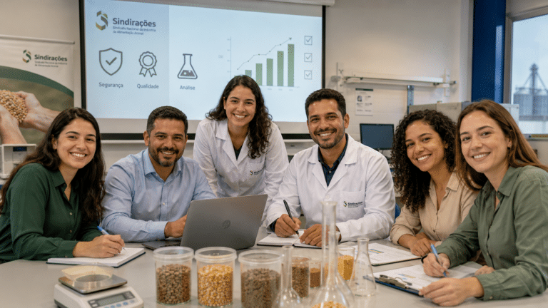 Sindirações abre inscrições para sete cursos técnicos em julho de 2026 com turmas para profissionais da indústria de alimentação animal