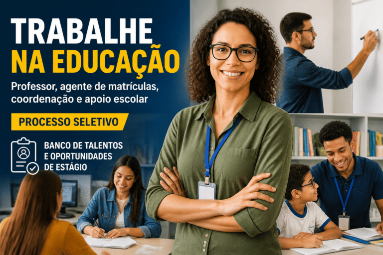 Imagem editorial sobre Elite reúne 175 vagas, banco de talentos e oportunidades de estágio em várias unidades; seleção inclui agente de matrículas,