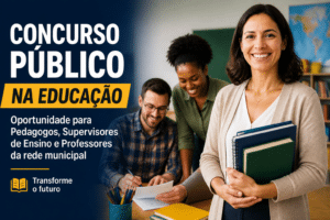 Imagem editorial sobre Prefeitura de Franca abre concurso público com cadastro reserva para Pedagogo, Supervisor de Ensino e professores da rede