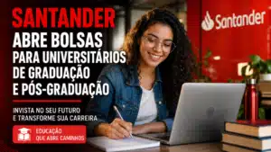Estudantes universitários celebrando a conquista de bolsas de estudo