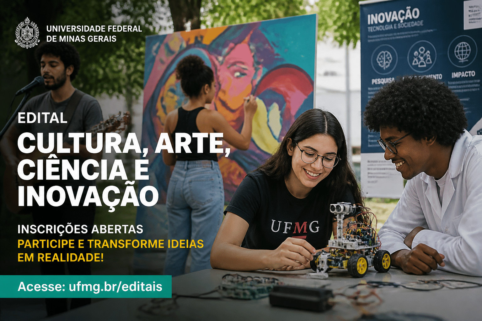 Imagem editorial sobre UFAL abre inscrições para apresentações e intervenções artístico-culturais na Arena Cultural da SINPETE 2026; propostas podem ser
