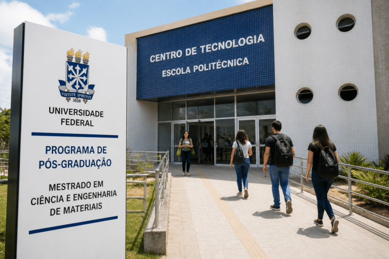 Imagem editorial sobre UFCA abre seleção com 13 vagas para mestrado acadêmico em Ciência e Engenharia de Materiais em Juazeiro do Norte; inscrições vão de